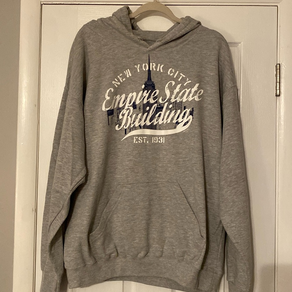 Empire State Building hooded sweatshirt